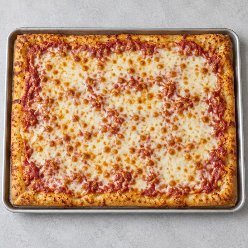 Sicilian Square Cheese Pizza